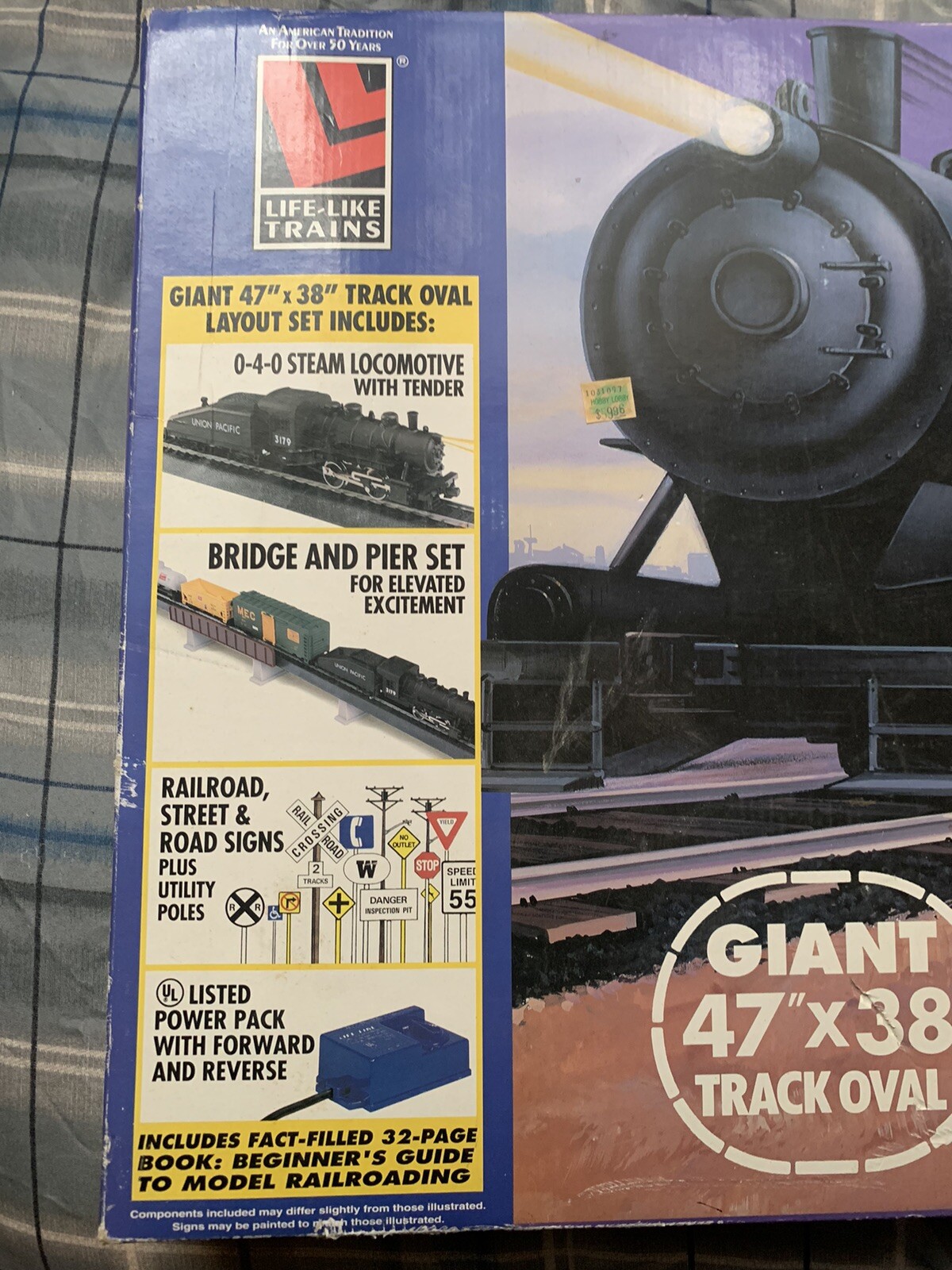 Life Like Trains, (Vintage) Iron Horse, Electric Train Set eBay