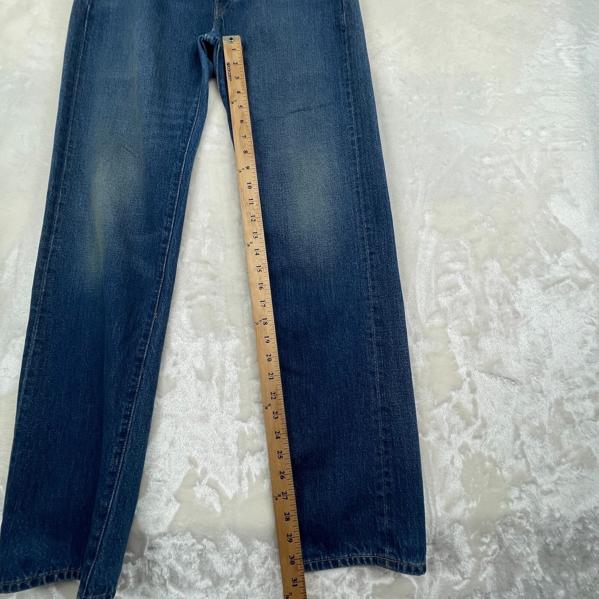 Levi's Jeans 503 BXX Mens 28x31 Blue Denim Selvedge Big E Levi's Jeans 503 BXX Mens 28x31 Blue Denim Selvedge Big E