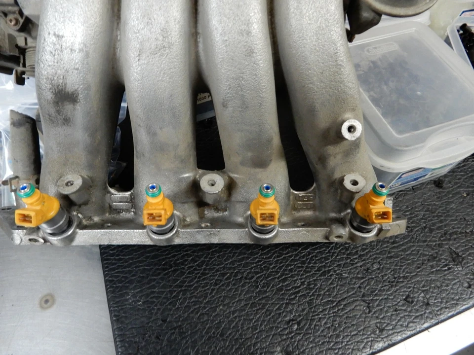 Inyectores de combustible Plug & Play 440cc Honda Civic Integra Turbo D16 B16 B18 para OBD1 Foto 2 de 4