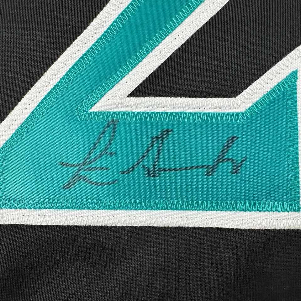 Autographed/Signed Luis Gonzalez Arizona Black Baseball Jersey JSA COA - Image 3 of 4