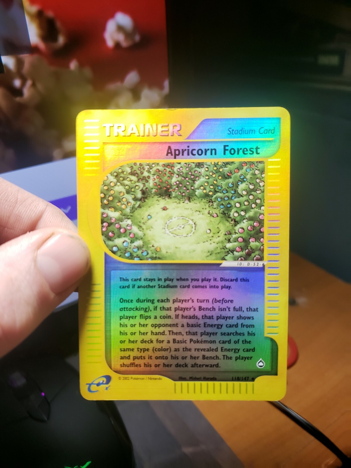 Pokemon Apricorn Forest Aquapolis Reverse Holo  118/147