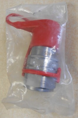 New Summit Skid Steer Flat Face Hydraulic Quick Connect Coupler Male 3/4  NPT