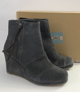 toms desert wedge high bootie