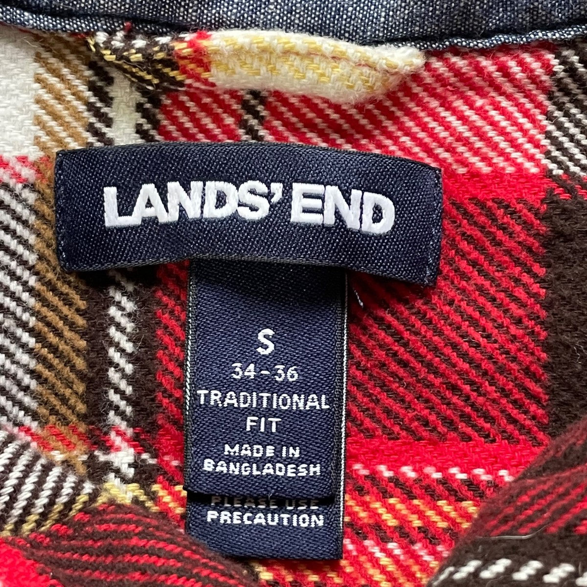 men's traditional fit rugged flannel shirt