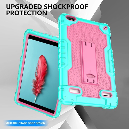 For BLU M8L Tablet 8 Inch Heavy Duty Rubber Case Shockproof Drop-Proof For kids - Picture 18 of 145