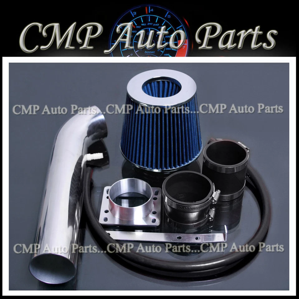 KIT DE ADMISIÓN DE AIRE NEGRO AZUL APTO PARA TOYOTA TACOMA 1995-1999 2.4L Pre Runner DLX Foto 2 de 2