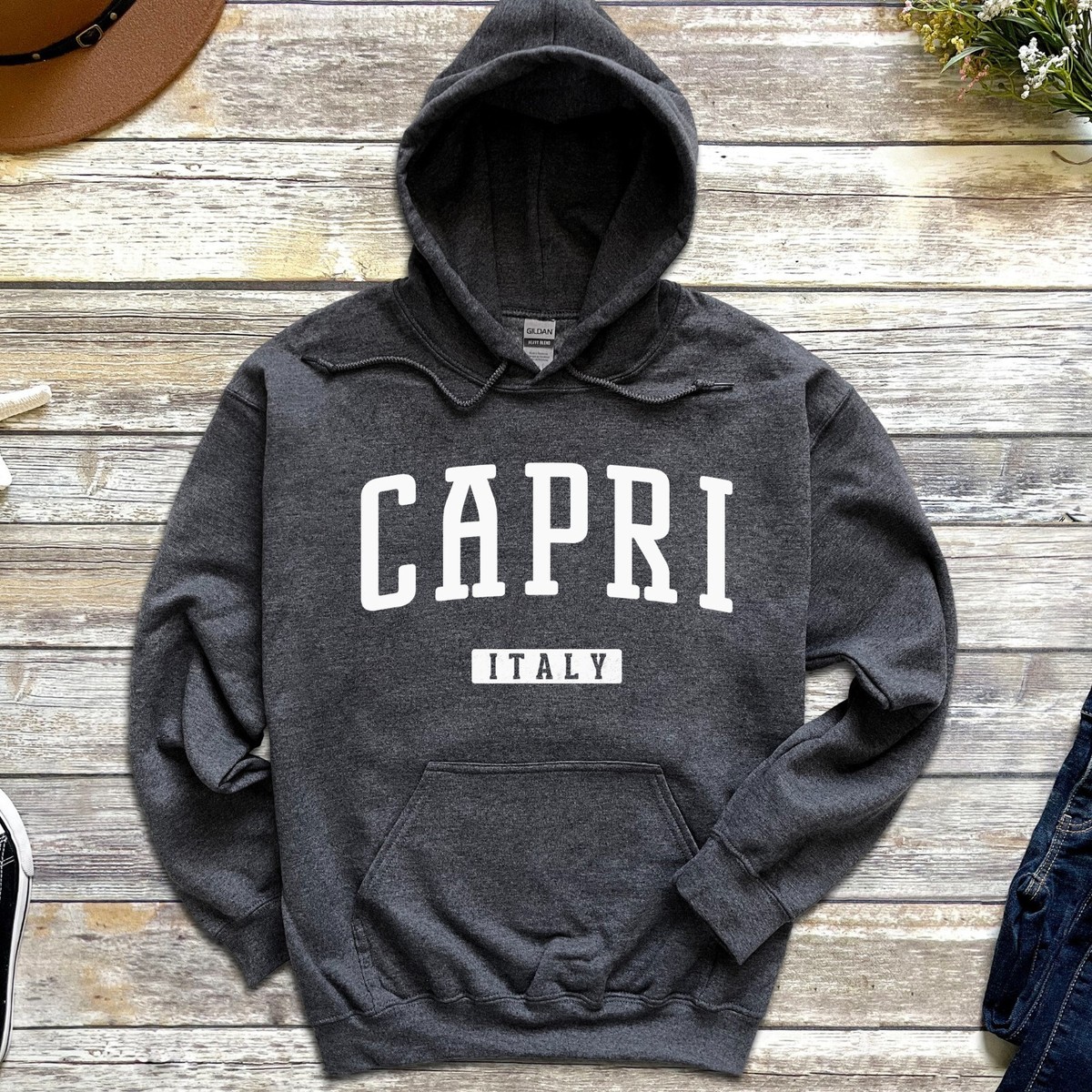 Capri Hoodie | Capri Italy Pullover Hoodie | eBay