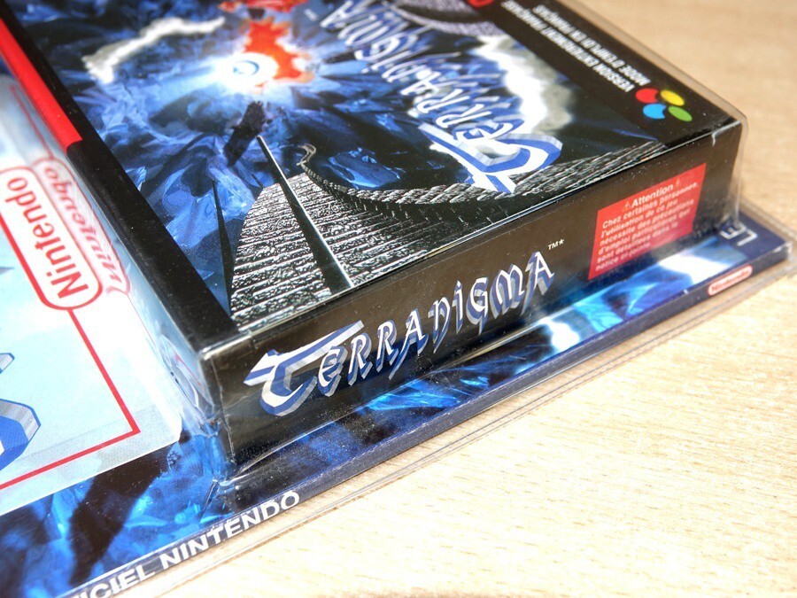 Super Nintendo SNES Terranigma by Nintendo *MINT SEALED Guide Set