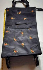 Bolso de Mano Rolling Monkey Plegable con Ruedas Fiel Compañero Tapiz Estampado Nuevo sin Etiquetas
