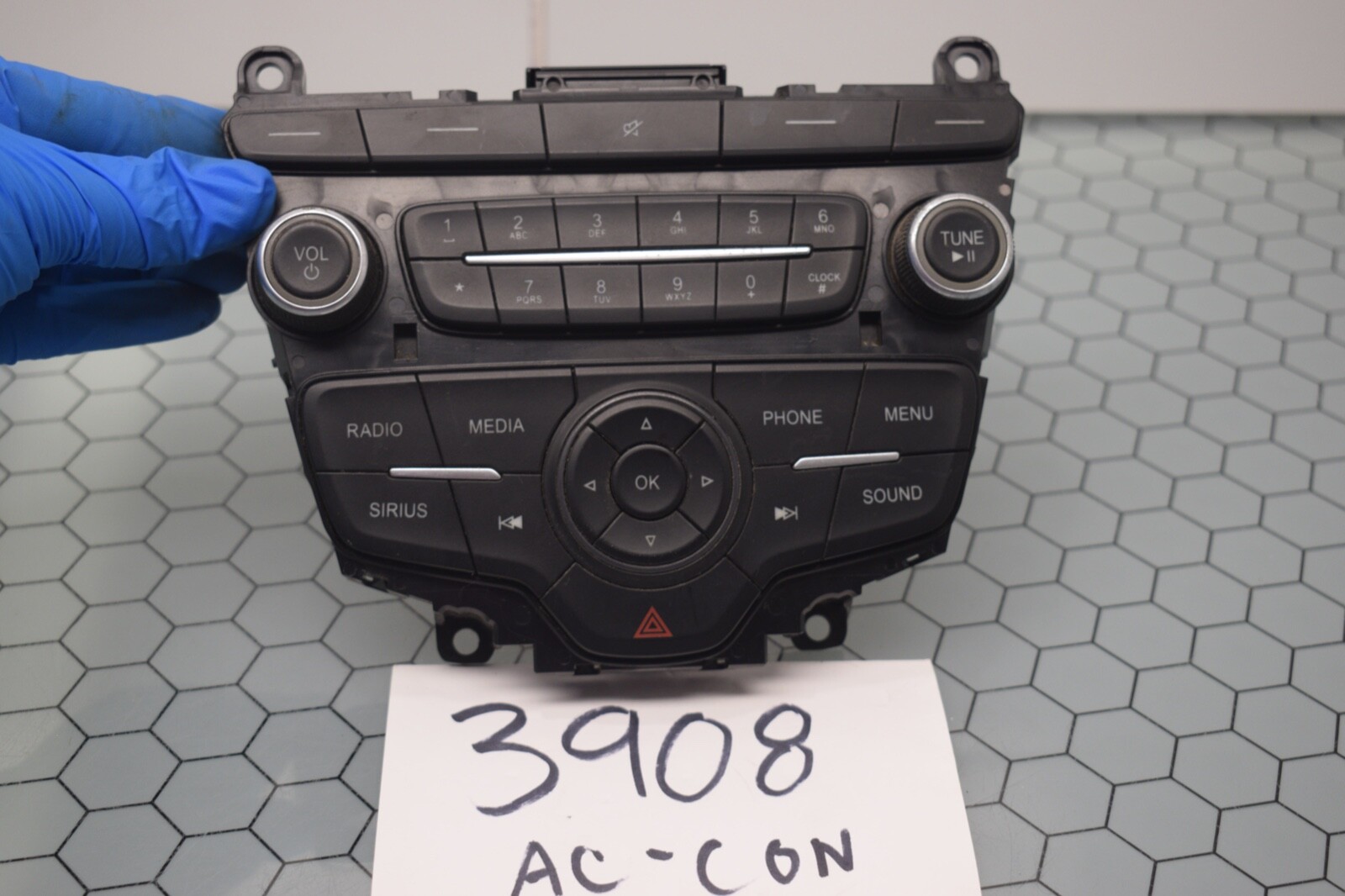 15 16 17 18 Ford Focus Radio Control Panel Used Stock #3908-AC