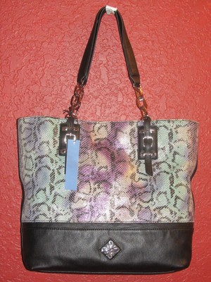 simply vera wang snakeskin purse