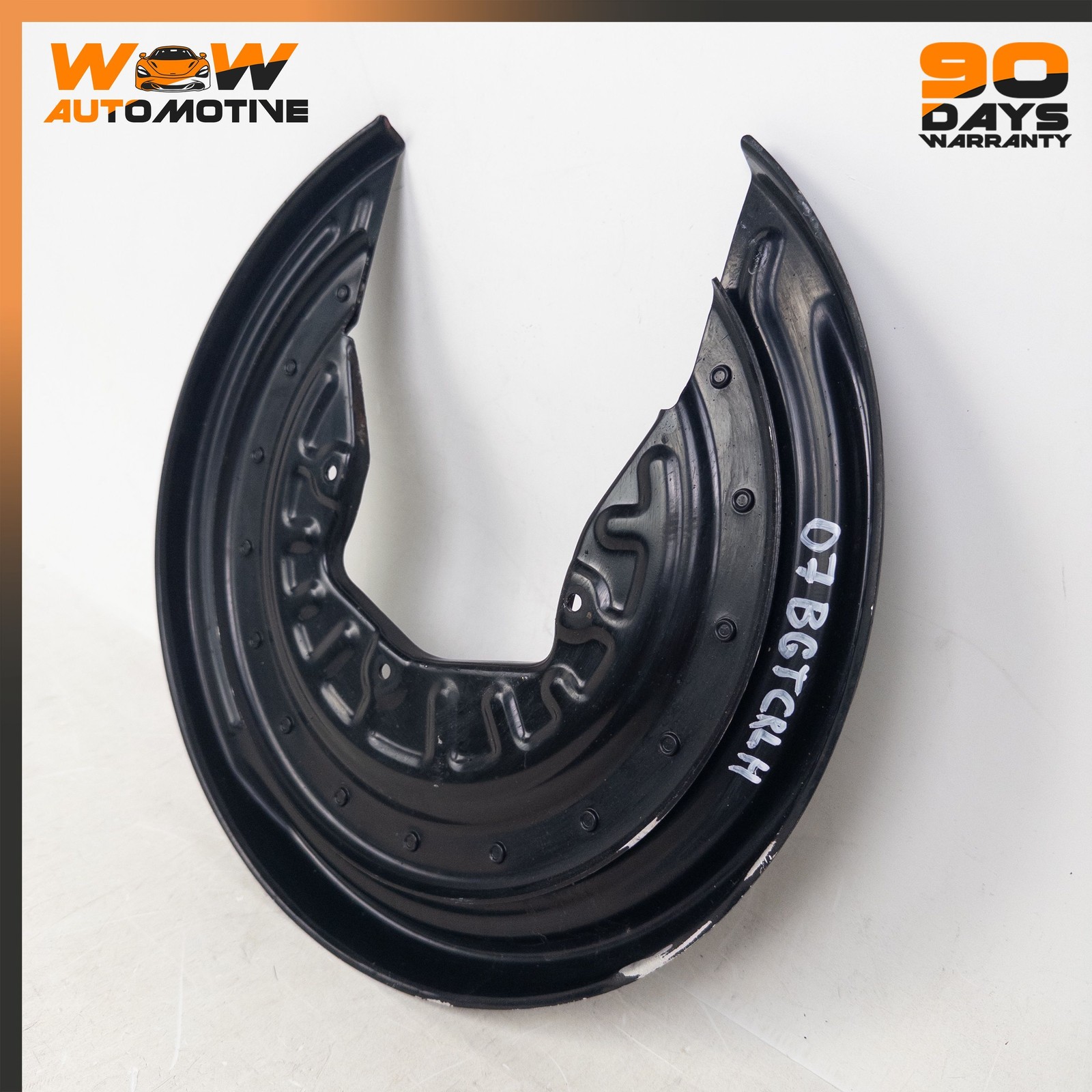 04-19 BENTLEY CONTINENTAL GTC FLYING SPUR REAR LEFT RIGHT BRAKE DUST SHIELD OEM