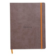 Rhodia Rhodiarama Softcover Notebook - 80 Dots Sheets - 9 3/4 x 7 1/2 -
