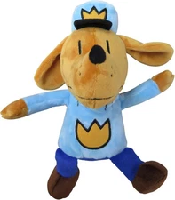 Dog Man Plush 10” Stuffed Toy – Dav Pilkey Character – New Gift – US Seller