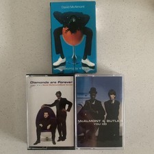David McAlmont/David Arnold/ Butler- Cassette Singles x3 titles as pics ex/ex