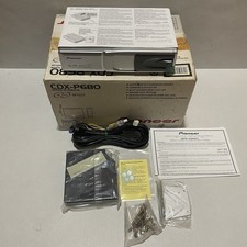 NEW Vintage Old School PIONEER CDX P680 6 Disc Car CD Changer (WITH CD TEXT)