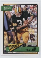 2018 Panini Classics Legends Jim Taylor #156 HOF 0s1p