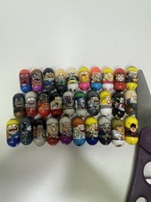 Mighty Beanz Game Lot of 30 Various Beans 2010 spider man, police, black panther
