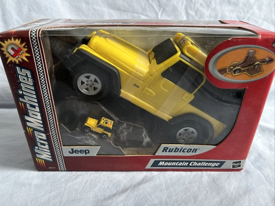 Micro Machines, Hasbro, 2004, Jeep, Rubicon, игровой набор Mountain Challenge, новый в коробке - Изображение 2 из 4