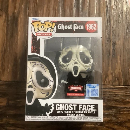 Funko Pop! Movies Ghost Face #1962 Ghostface Target Con Exclusive Free Shipping