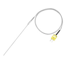 2X(Thermoelement Typ K mit Stecker, Temperaturf&uuml;hler Messger&auml;t von -54128