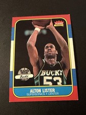 1986-87 Fleer Alton Lister #64 EXMT