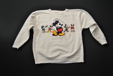 VTG Mickey Mouse Crewneck Sweatshirt Genus Medium M Made in USA 51026RS
