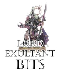 Warhammer 40k Emperor's Children Lord Exultant Bits, Games Workshop