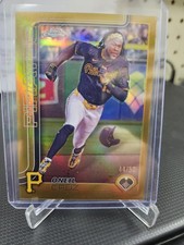 2025 Topps Chrome - Oneil Cruz #252 Gold Refractor 44/50