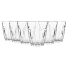 100ml Fluted Espresso Glasses Clear Water Juice Drinking Tumblers Gift Set