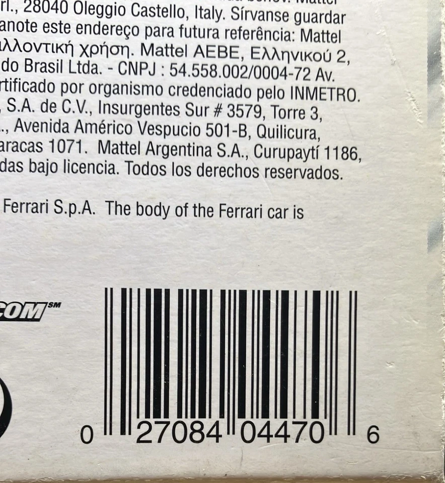 Ruedas Hoy 1/43 Ferrari F2004 Rubens Barrichello Foto 4 de 4