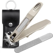 Nail Clippers for Seniors, 360 Degree Rotating Effortless Long Handle Fingernail