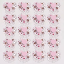 50X Magnetic Pacifiers Soother for Reborn Baby Dolls Accessories Kits DIY Supply
