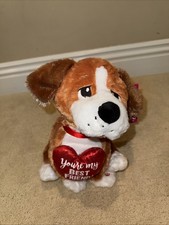 Gemmy 2020 Valentines Day Animated Swaying Singing Dog Best Friend Dancing VIDEO