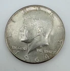 1964 USA Kennedy 90% Silver Half Dollar Coin A05