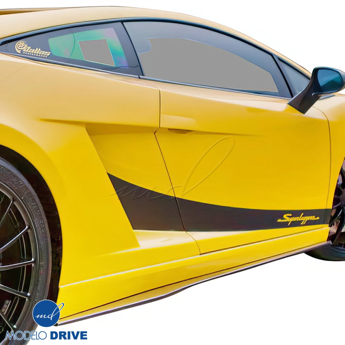 ModeloDrive FRP LP570 Side Skirts for Gallardo Lamborghini 04-08 modelodrive_11