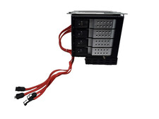 iStarUSA BPN-DE340HD-BLACK Trayless 3 x 5.25" to 4 x 3.5" 12Gb/s HDD Hot-swap