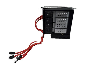 iStarUSA BPN-DE340HD-BLACK Trayless 3 x 5.25'' to 4 x 3.5'' 12Gb/s HDD Hot-swap