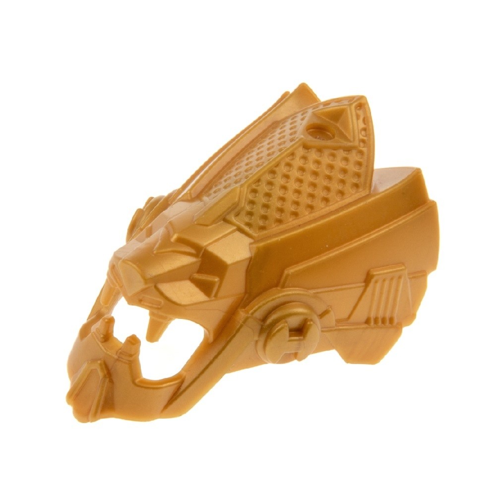 1X Lego Bionicle Hero Factory Mask Pearl Gold Heroes Lion Rocka