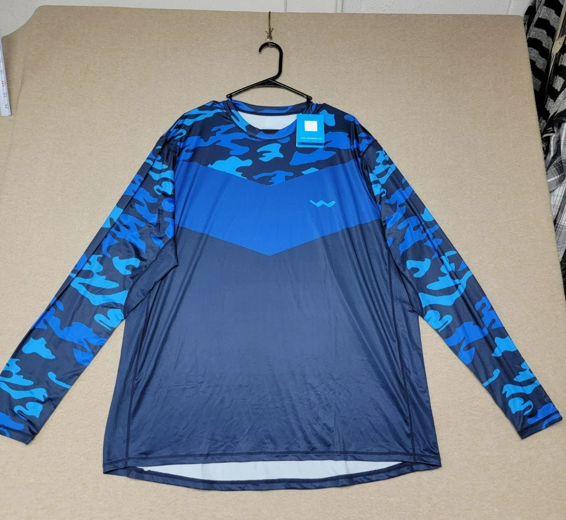 NWT~WINDRIDER~ UPF50+ Long Sleeve Fishing Shirt Men's XL Blue Long Sleeve
Opens in a new window or t