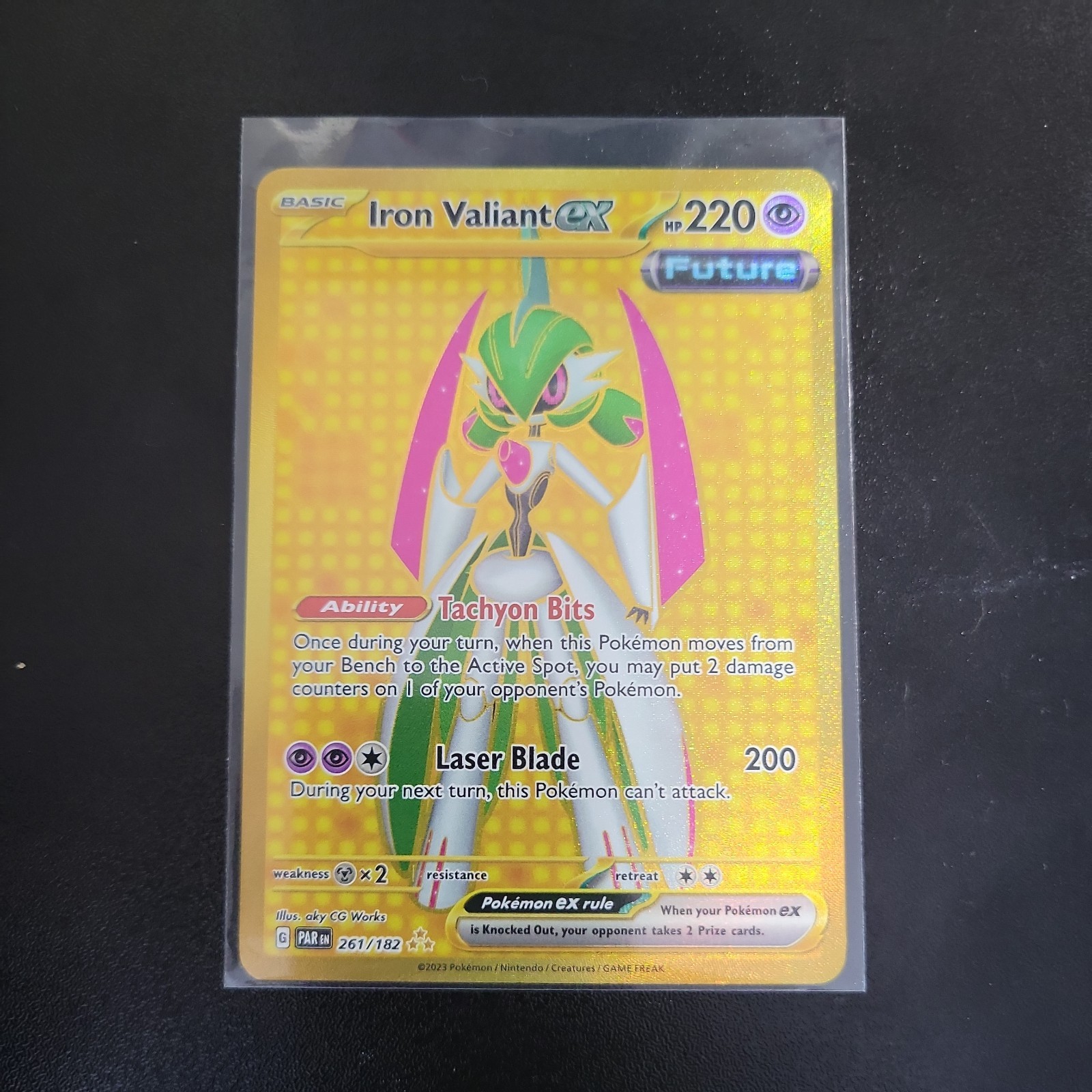 Iron Valiant ex 261/182 Sv04: Paradox Rift Holo NM/MT