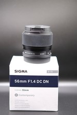 Sigma 56mm f/1.4 DC DN / C Standard Lens - Leica L - Boxed in Almost mint cond