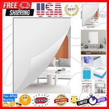 A2 Acrylic Mirror Sheet for Wall, 16.5" x 23.2" Large Rectangular Mirror Tile...