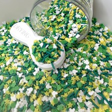 FAKE St. Patricks Mouse Mix Polymer Clay Sprinkle NOT EDIBLE D40-22