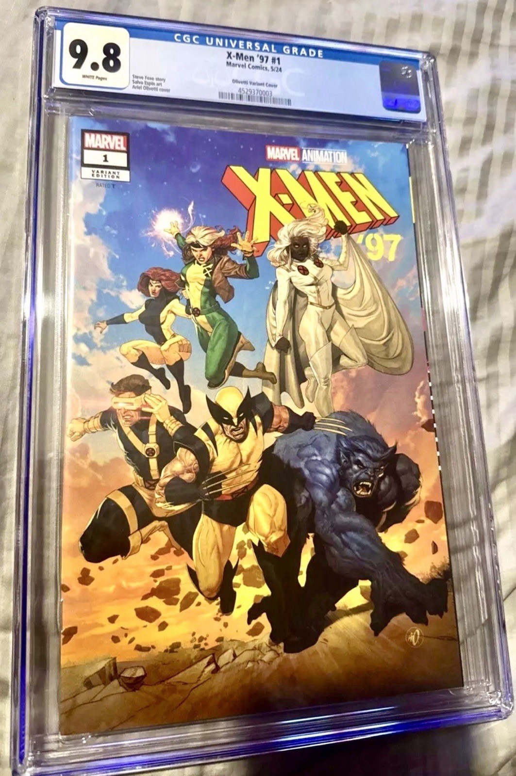 Marvel X-Men '97 #1 Comic Book Original Sketch Art May 2024