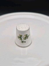 Vtg Royal Tara THIMBLE Irish Shamrock ST PATR...