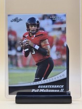 2017 Leaf Limited Edition Pat Mahomes II Rookie Card #13 Chiefs MVP Rare. rookie card picture