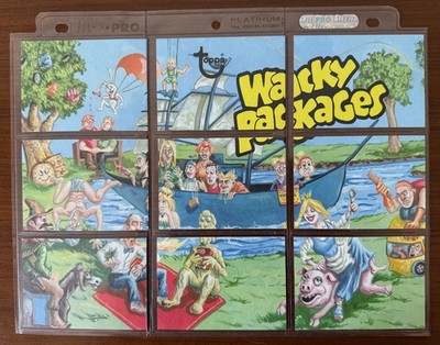 卒業 非売品 カード5枚セット 2013 Topps WACKY PACKAGES Original Ser 5 Binder Puzzle Cards MATT