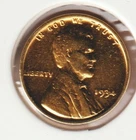 Rare Old Antique 1934 US Lincoln 24k Gold Plated Cent Penny Collection Coin USA