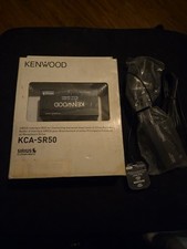 Kenwood KCA-SR50 Sirius Interface Box Connect Head Units  Sirus Vehicle Tuner